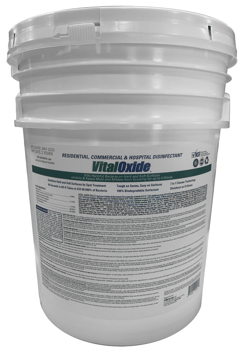 Vital Oxide Disinfectant, 5 Gallon Pail