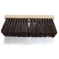 16" Blue Street Broom 12/cs