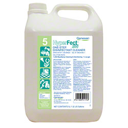 #5 Hyperfect 256 Gal One-Step Disinfectant Cleaner, Closed Loop, 4 Gallons Per Case