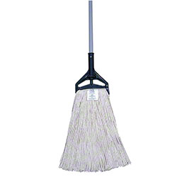 Standard Cut-End Blend Wet Mop, 24 oz, White