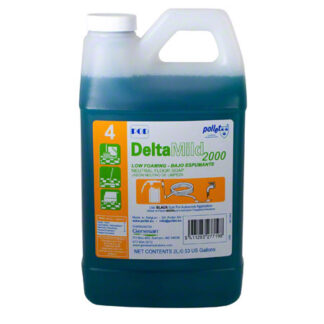 Genesan #4 Delta Mild Floor Cleaner, GEN225, 2 Liter Bottle, 4 Bottles Per Case