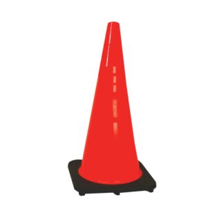 PVC Traffic Cone, 7 lbs. Base, 28"