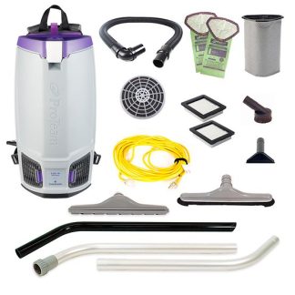 GOFIT 10 (107695), 10qt. BACKPACK VACUUM w/ REMEDIATION TOOLKIT (107466)
