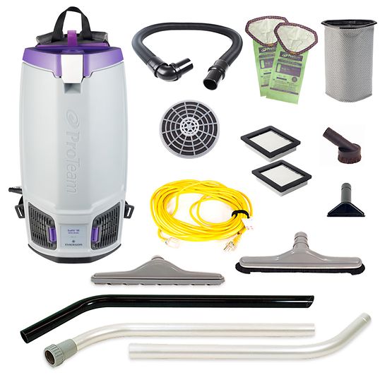 GOFIT 10 (107695), 10qt. BACKPACK VACUUM w/ REMEDIATION TOOLKIT (107466)