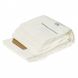 Bags,Pack Of 8+2 Exhaust Fltrs for Upright Single Motor Vacuum - 12"