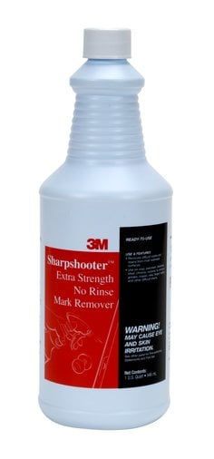 3M Sharpshooter Extra Strength No-Rinse Mark Remover RTU, 12 Quarts Per Case