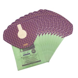 ProTeam 107374 GoFit 6 Microbial Filters, Closed Collar Bag, 10 Per Pack