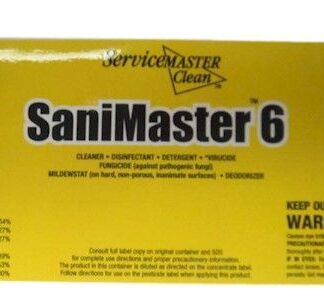 Label RTU - SaniMaster 6 RTU, Sold Per Each