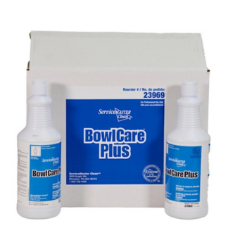ServiceMaster Bowlcare Plus, 12 Quart Bottle, 12 Bottles Per Case