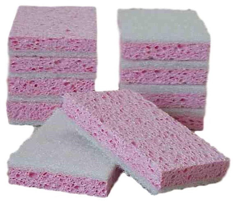 Sponge Pink - 10 Pack