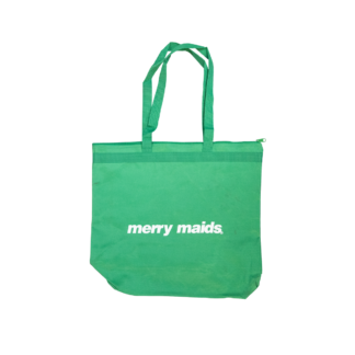 Tote Bag-Green W/White Mm Logo