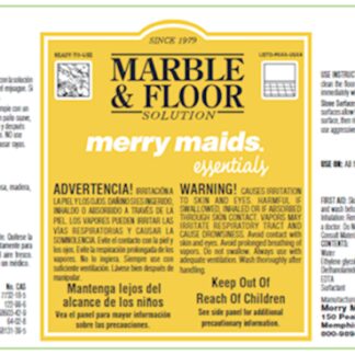 Label - Essentials Marble & Floor Concentrate