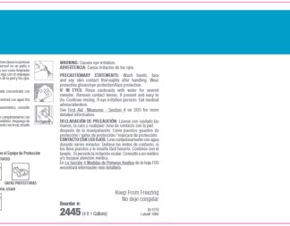 Label - Essentials Glass Cleaner