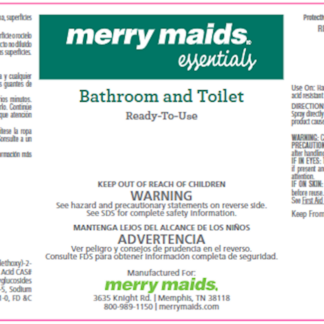 Label - Essentials Bath & Toilet