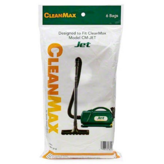 Cleanmax Jet Portable Bag, 6 Bags Per Pack