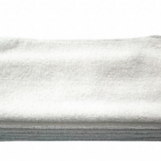 MicroFiber Cloths,White, Pk/12