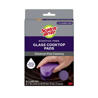 Scotch-Brite™ Glass Cooktop Pads, Purple, 6 Packs of 2