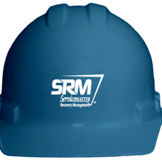 SRM Logo Radians GHR4 Granite Blue Hard Hat