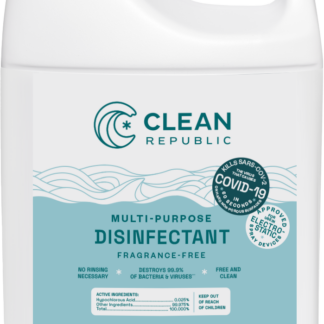 ByoPlanet Clean Republic Multi-Purpose Disinfectant (HOCL) 4 Gallons Per Case