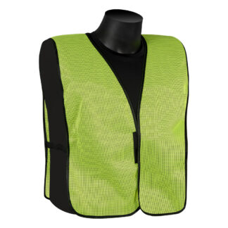 Liberty Glove & Safety Plain Safety Vest, Soft Mesh