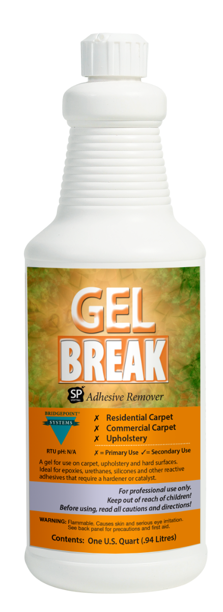 Bridgepoint Systems, Gel Break Citrus Solvent Adhesive Remover, 1 Quart