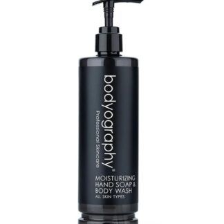 Bodyography LOCK Pump Bottle - Moisturizing Hand Soap & Body Wash 13.5 fl. Oz