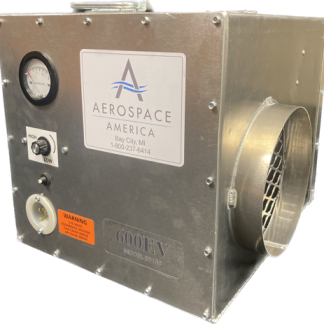Aerospace Aeroclean Negative Air Machine With Filter, 600EV