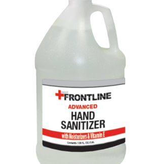 Frontline, Advanced Hand Sanitizer with Moisturizers & Vitamin E, Gallon, Gel