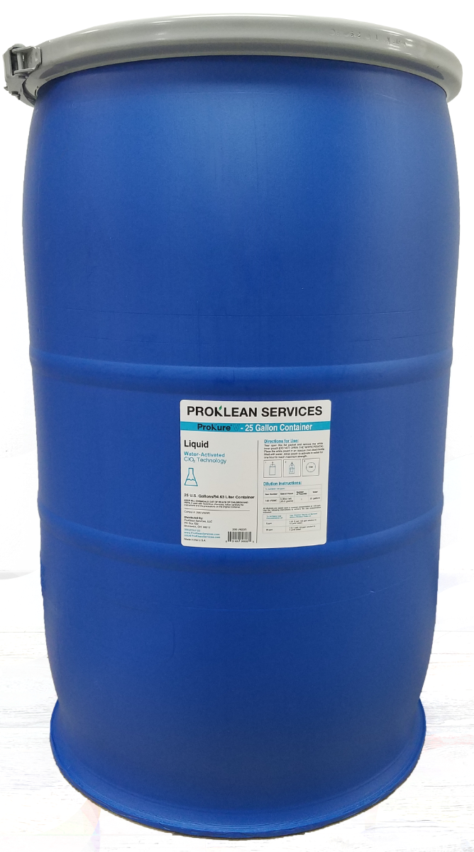 ProKure 30 Gallon Closed Head Drum With Siphon Pump And Bung Wrench
