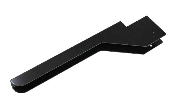 Float Frame, Infinity Series, 24", cantilever steel support bracket, black