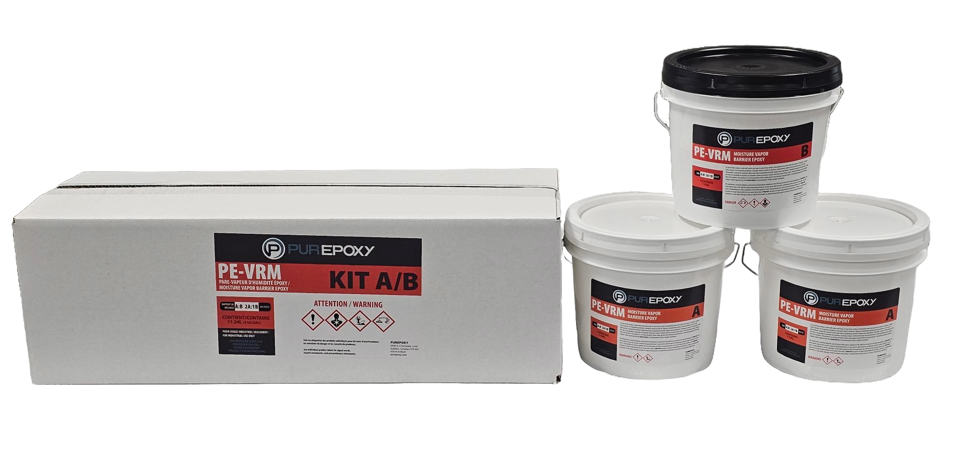 PurEpoxy, Vrm Epoxy 100% Solid 3 Gal Kit