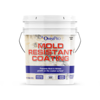 OmniPro White Mold-Resistant Coating, 5-Gallon Pail