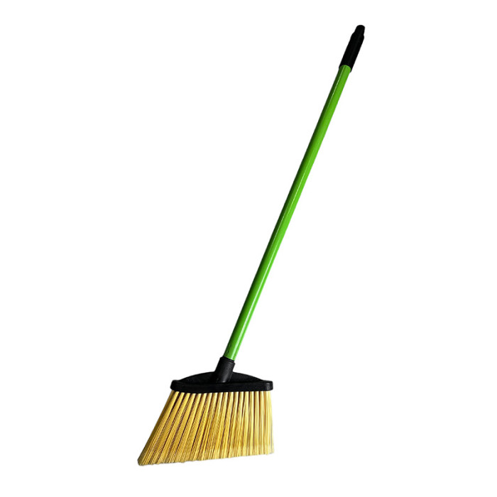 Brightline Angle Lobby Broom Nylon Bristle Cleaning Broom, 30"