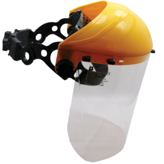 Aegis Stand Alone Headgear with Ratchet, for Visor / Faceshield, 8" X 15-1/2"