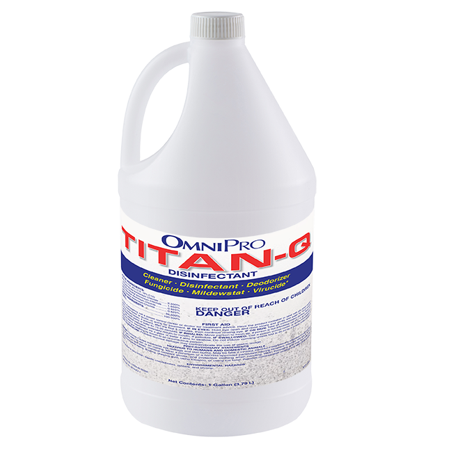 OMNIPRO Titan-Q Quaternary Disinfectant, 1-Gallon