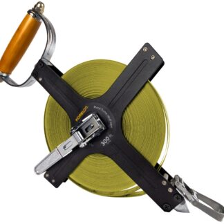 Steel Reel Measuring Tape, 300' X 1/2"