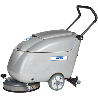 Hydro-Force Walk Behind Floor Scrubber,  HF15, 15"