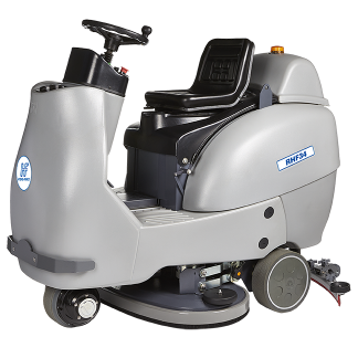 Hydro-Force 34" Dual Head Ride On Floor Scrubber