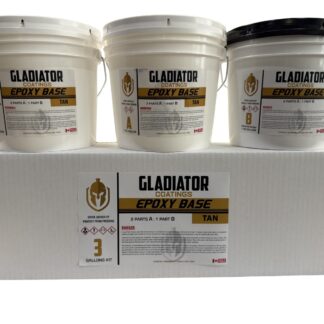 Gladiator 3 Gal Epoxy Base Tan