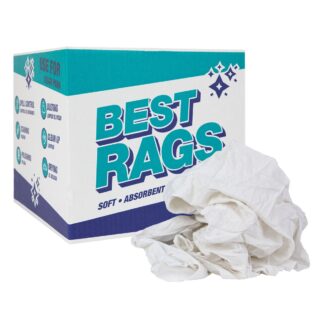 Wiping Rags Fwsh10n 10lb Box White Sheeting