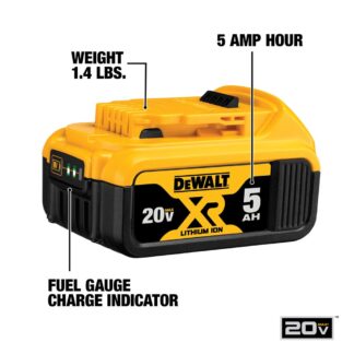 DeWalt 20v 5ah Battery 1 Pack Dcb205