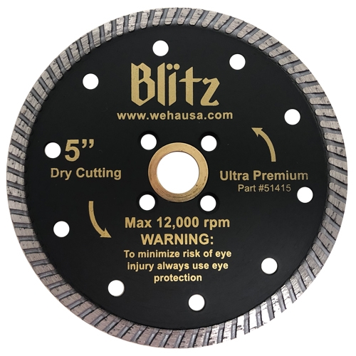 WEHA 6" Blitz Premium Quad Turbo Blade