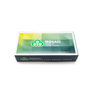 Mosaic Ab-012 2ply Premium Facial Tissue, (100) Bx, (30) Boxes Per Case, 2606-7316
