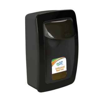 Frontline Designer Series Black Low Output Manual Wall Mount Dispenser, .4 ML