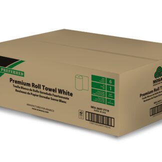 MOSAIC PREMIUM ROLL TOWEL WHITE