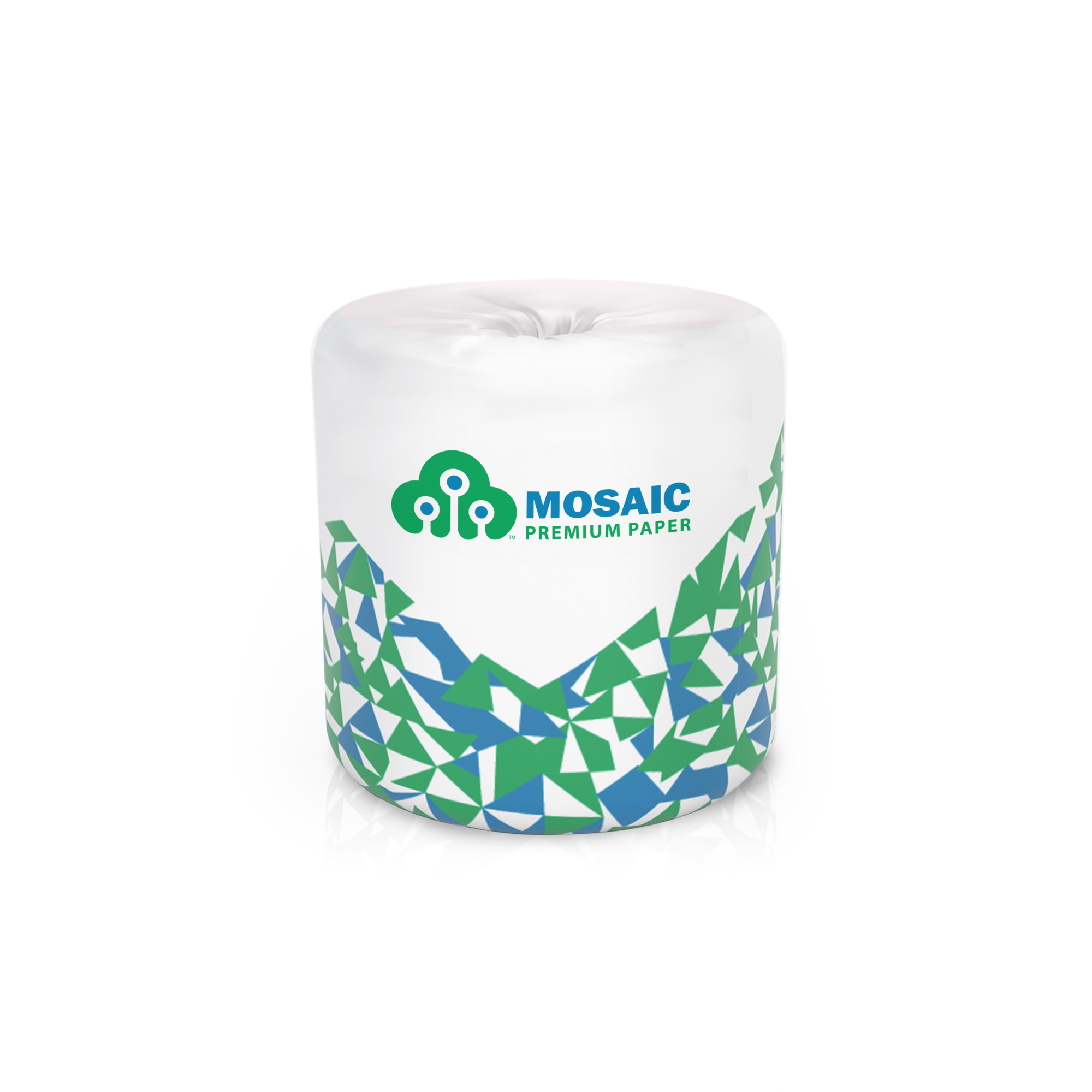 Mosaic Premium Bath Tissue, 2-Ply, 96 Rolls Per Case