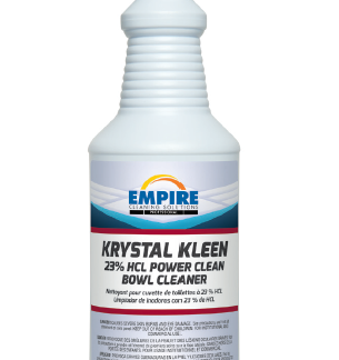 ECS Krystal Kleen 23% HCL PowerClean Bowl Cleaner, Quart