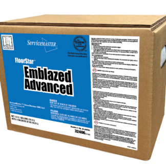 FloorStar Emblazed Advanced Floor Finish, ServiceMaster Branded, 5 Gallon Bag-In-Box
