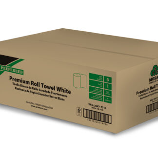 Mosaic Preferred White Roll Towel 800ft