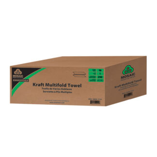 Mosaic Essential Kraft Multifold Towel 4000/cs